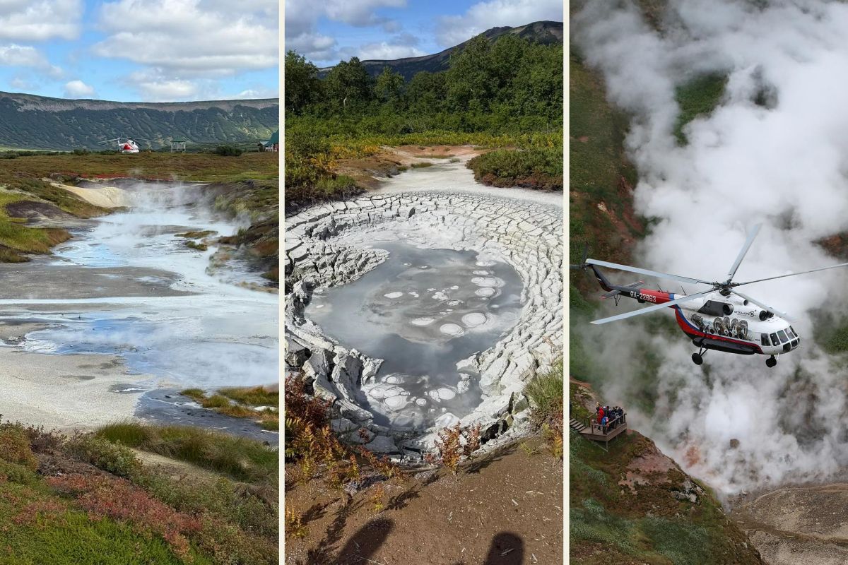 Долина гейзеров – Узон – Налычево (на вертолете)