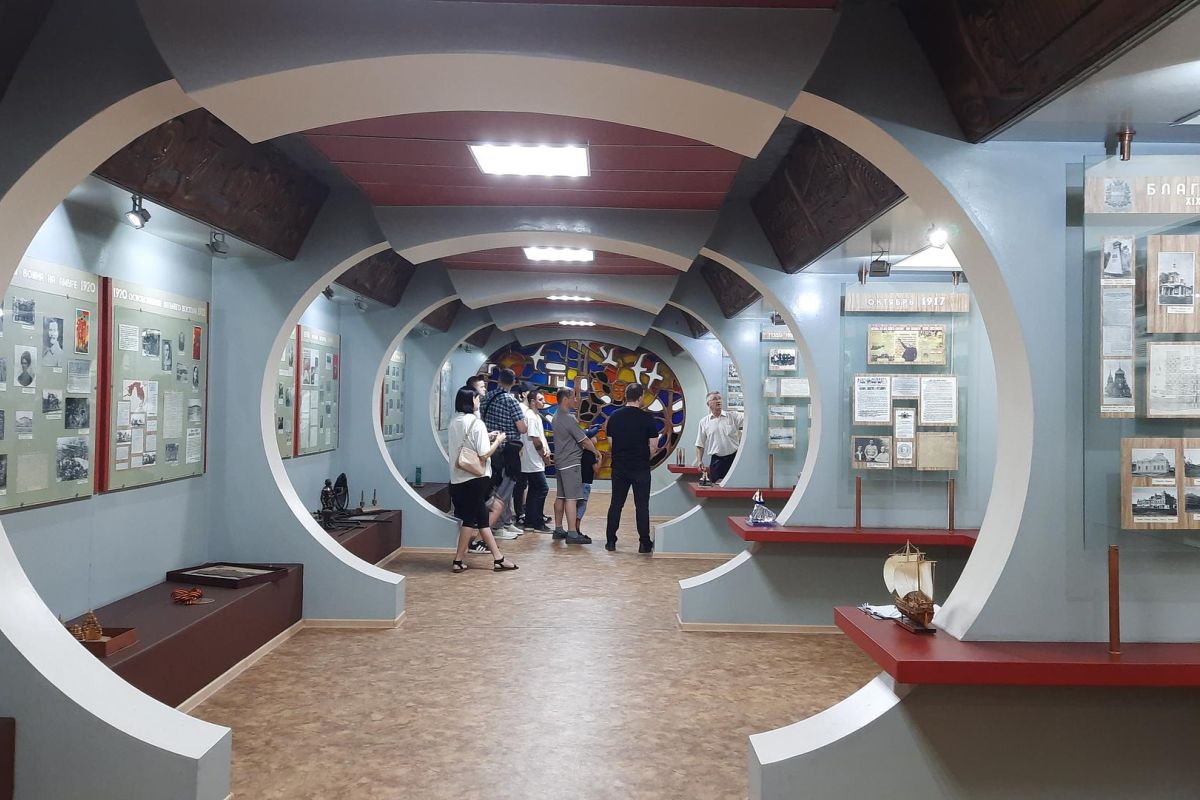 Экскурсия на Судостроительный завод в Приамурье