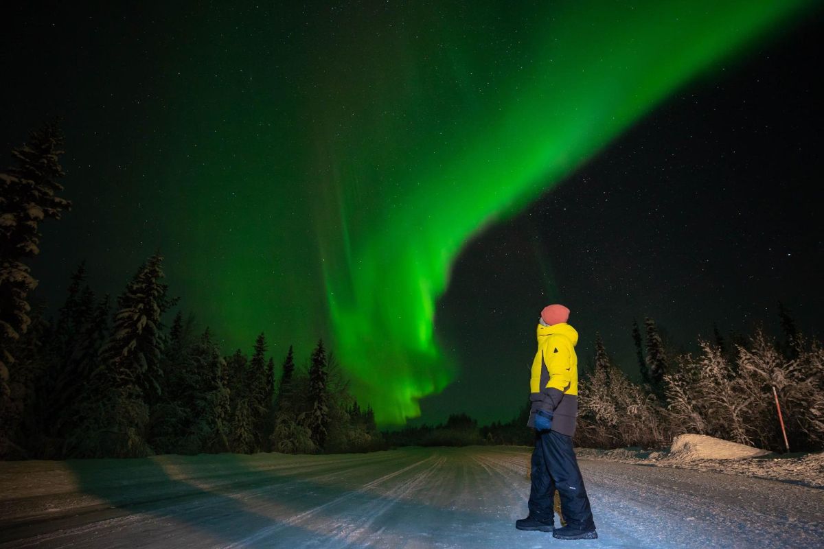 Охота на Северное сияние (зима)