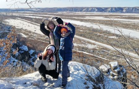 Поход выходного на Михайловские столбы (Приамурье)
