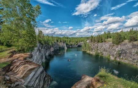 Джип-тур Рускеала + водопады Приладожья