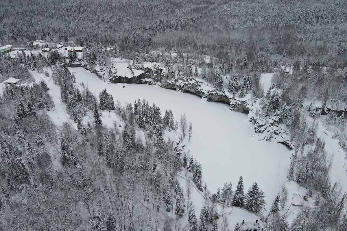 Карельский Новый Год в Петрозаводске: в гости к Деду Морозу Талви Укко