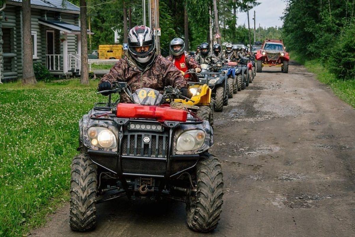 Катание на квадроциклах (Петрозаводск, 2 часа)
