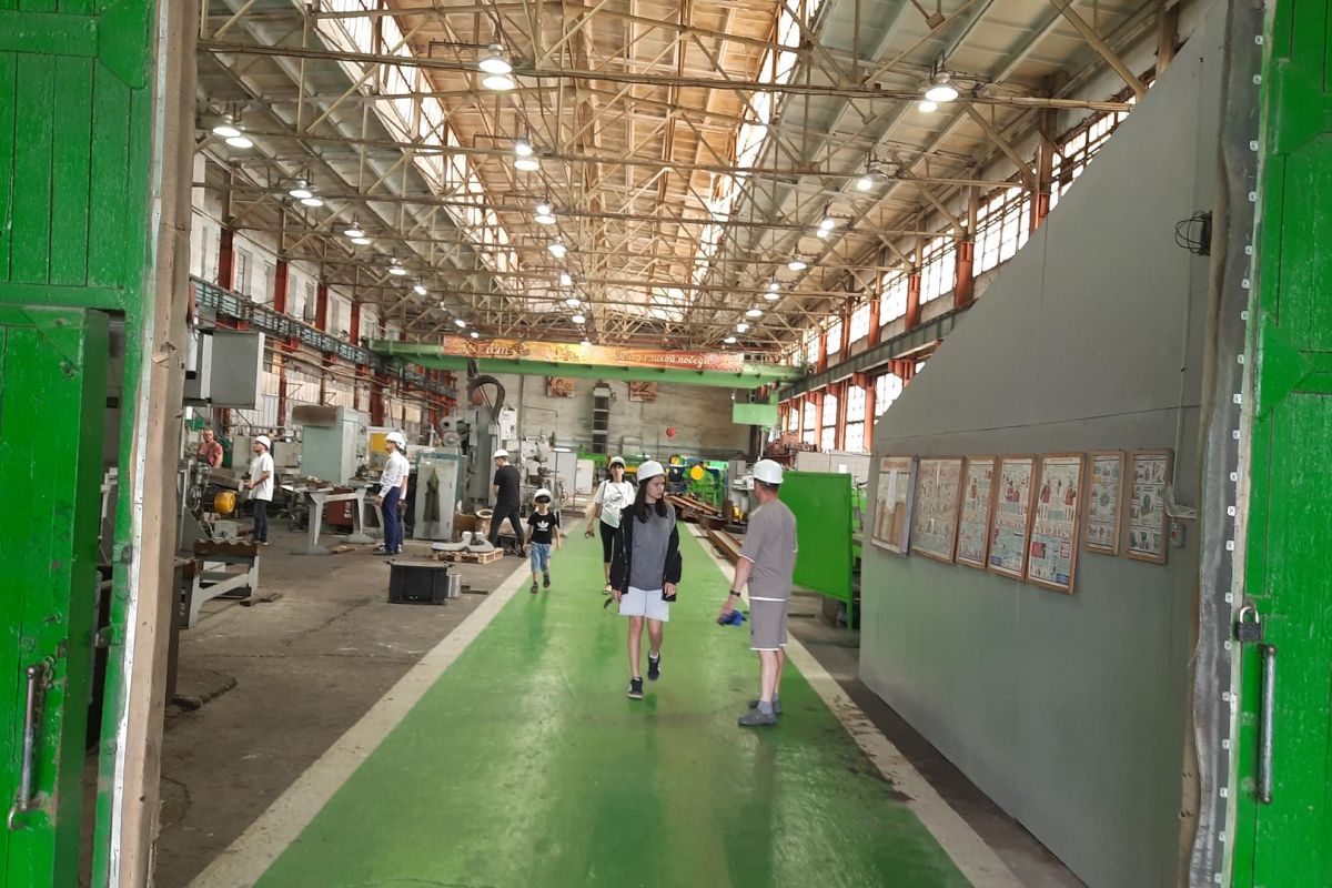 Экскурсия на Судостроительный завод в Приамурье