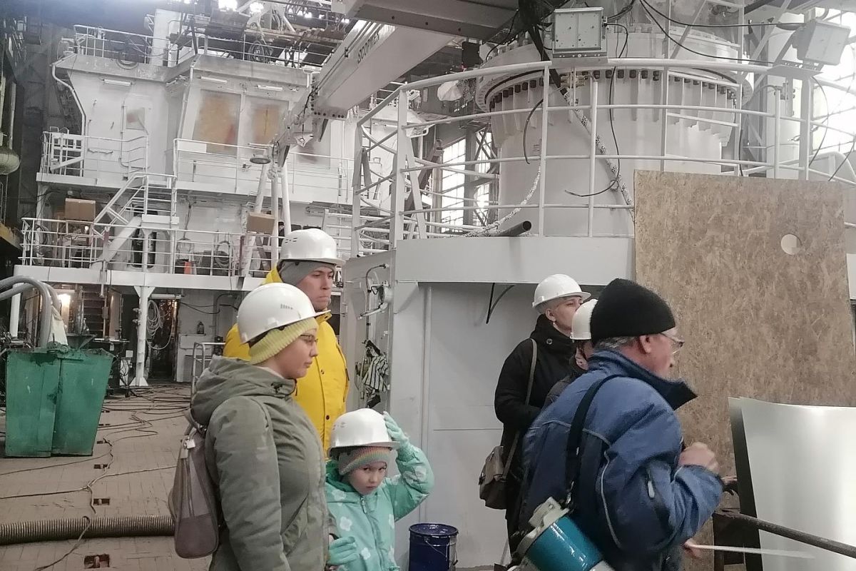 Экскурсия на Судостроительный завод в Приамурье
