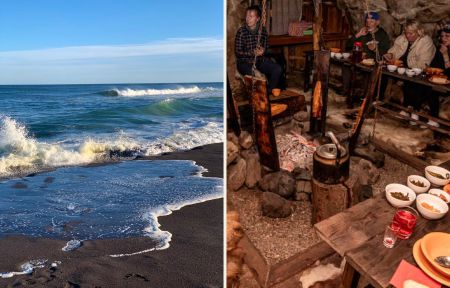 Халактырский пляж и гастротур в Эйвет на джипе