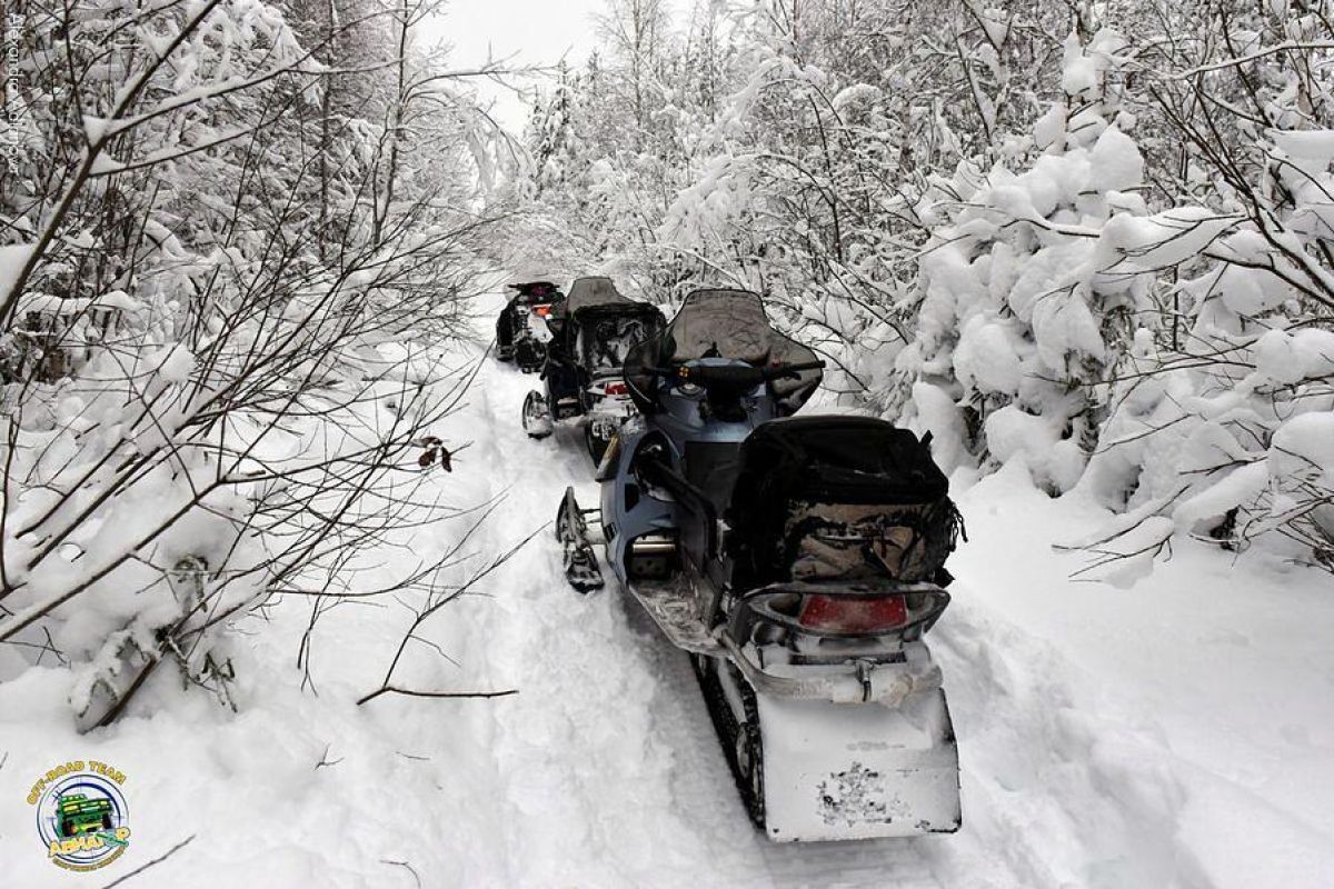 Кижские узоры. Снегоходный тур на Кижи.
