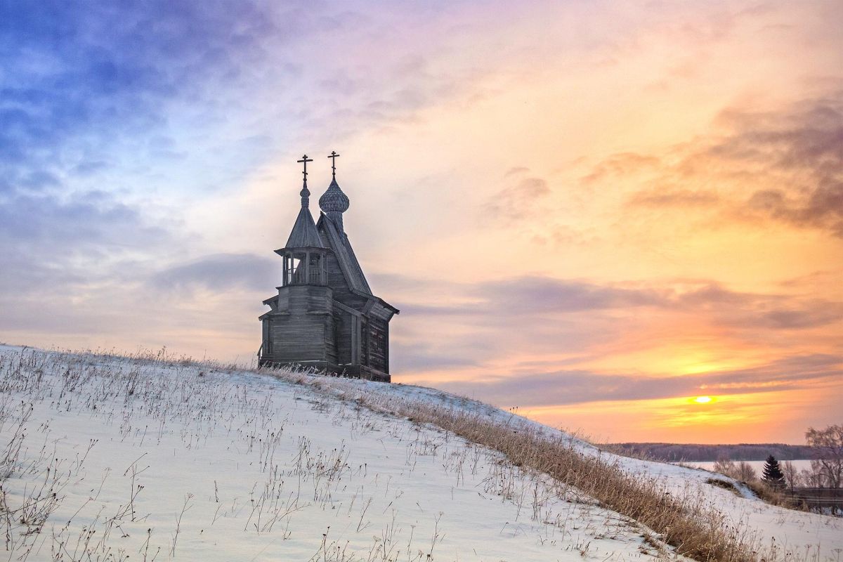 Кенозерье в апреле