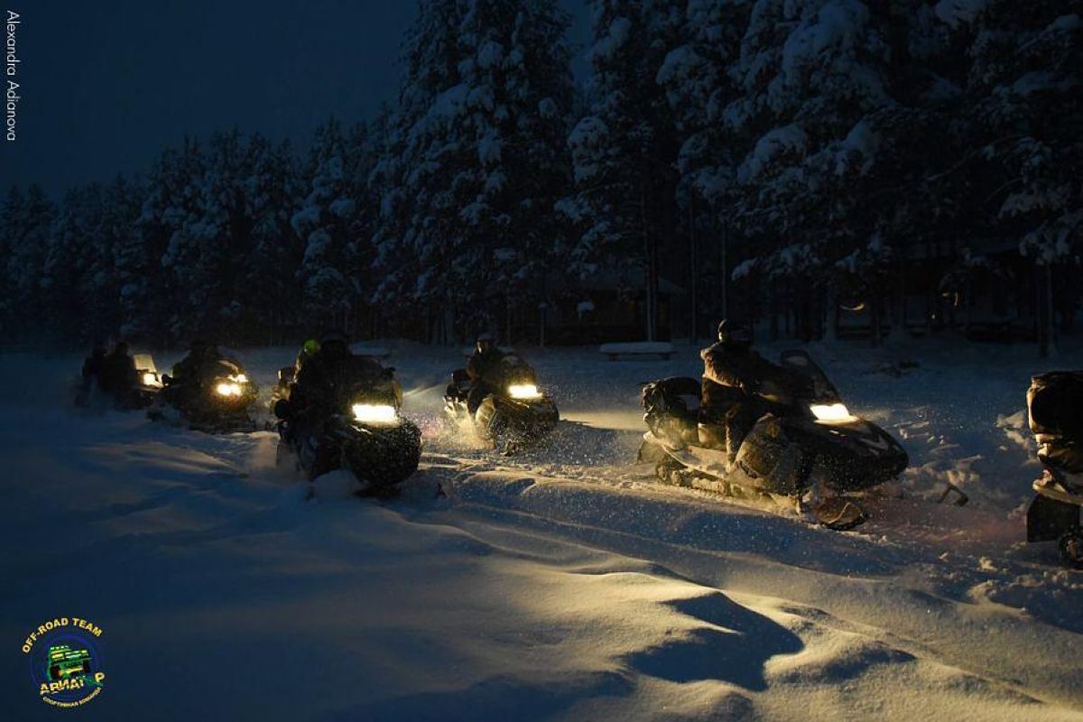 Однодневные снегоходные маршруты по Карелии