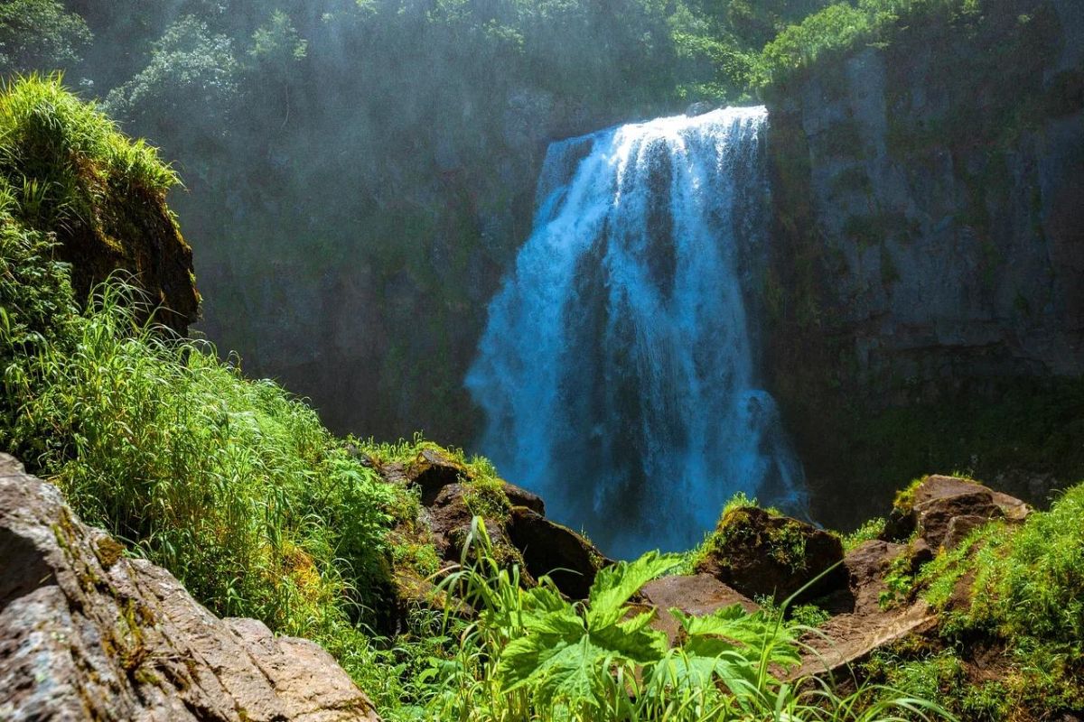 Дачные источники и водопад Снежный барс (Камчатка, экскурсия)