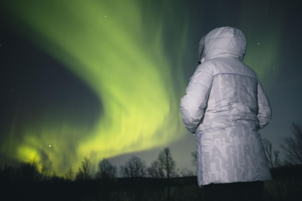 Охота за северным сиянием (Мурманск)