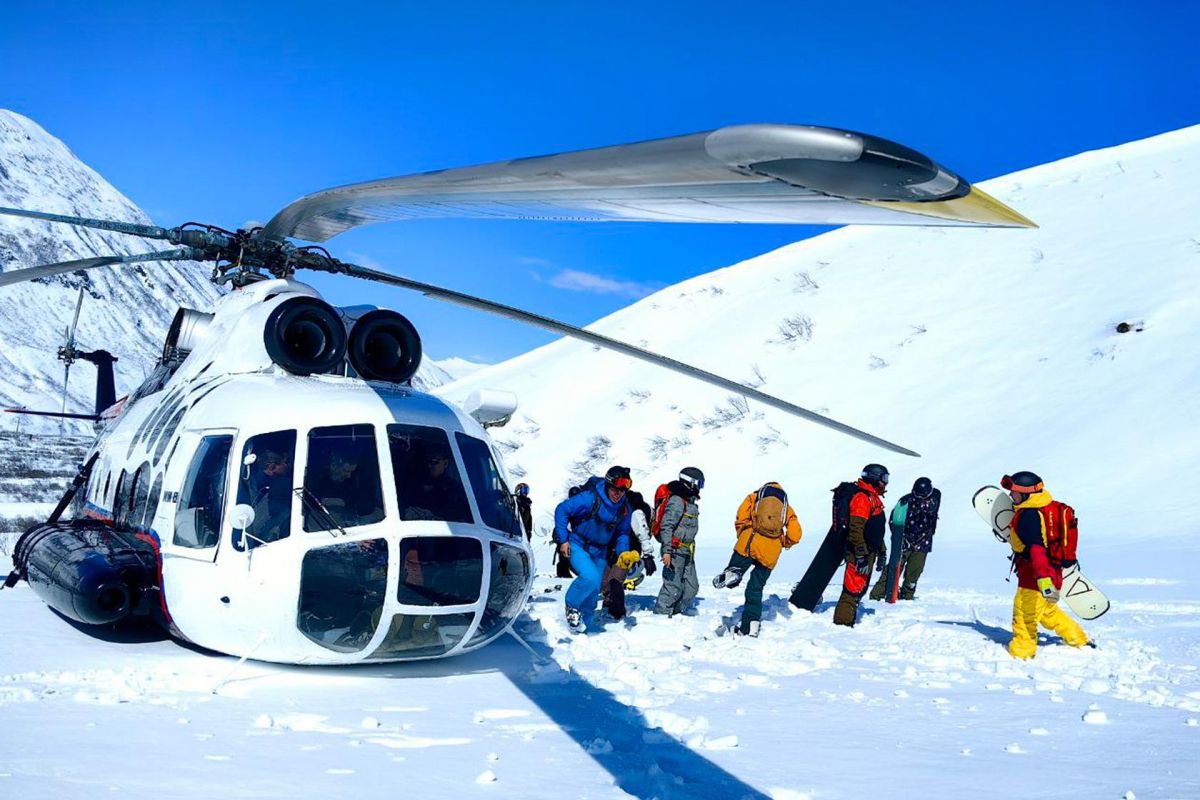 Неделя фрирайда с Хели-ски
