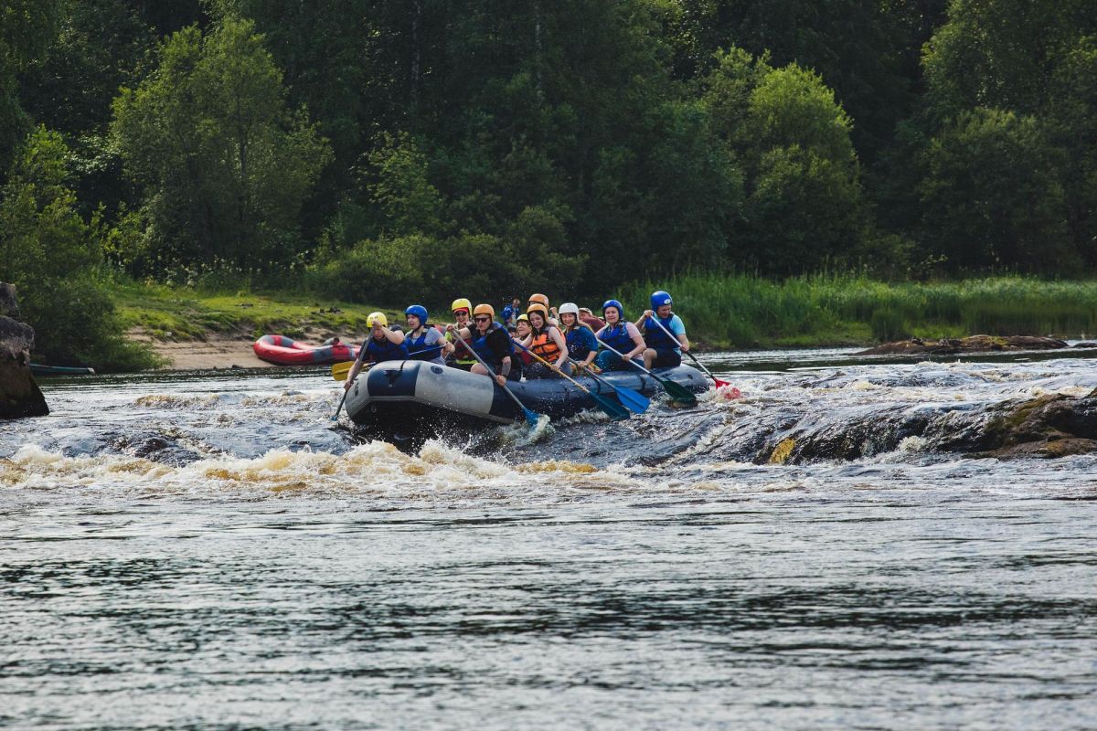 Сплав на рафтах по реке Шуя