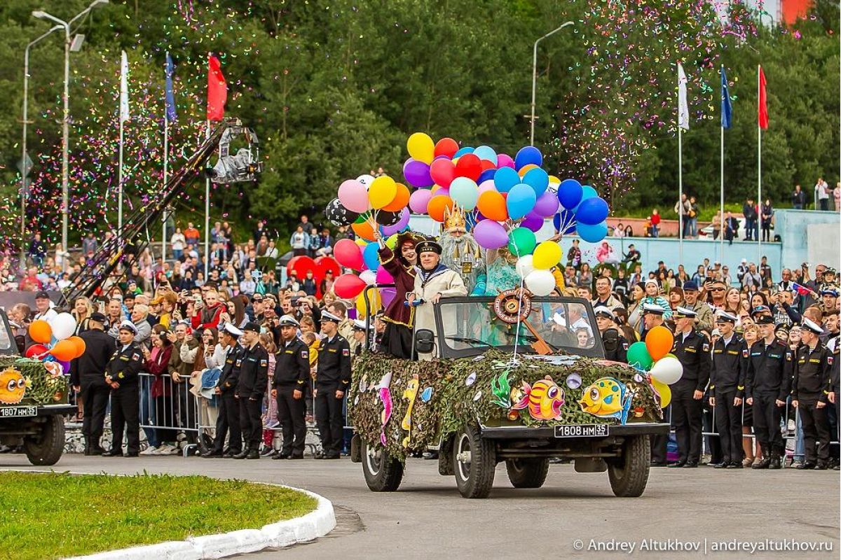 День ВМФ в Североморске