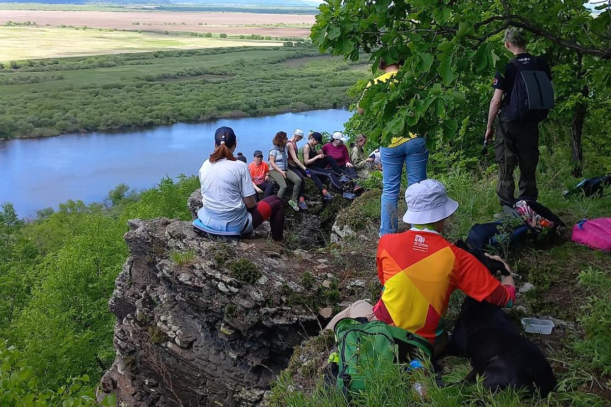 Поход выходного на Михайловские столбы (Приамурье)