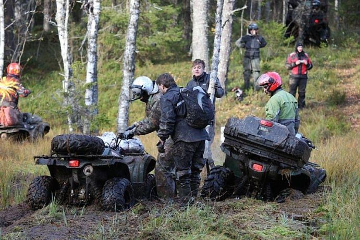 По озерам Карелии на квадроциклах