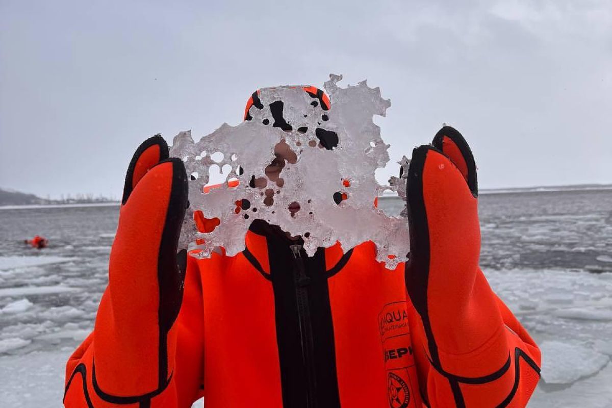 Айс-флоатинг: арктическое купание в северных водах