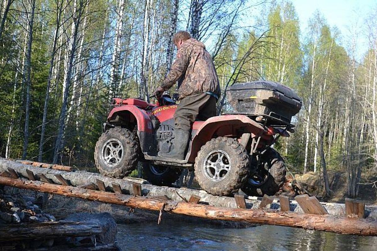 По озерам Карелии на квадроциклах