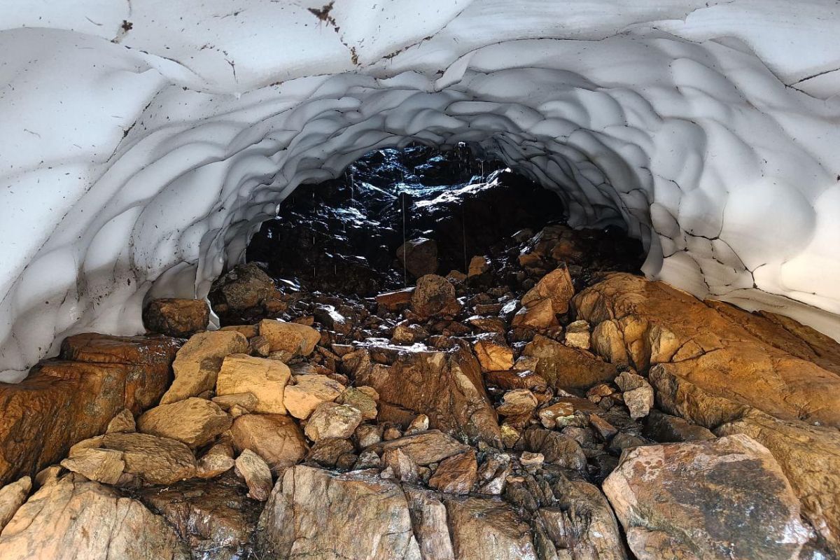 Романтический сёрфинг на леднике (Ямал)