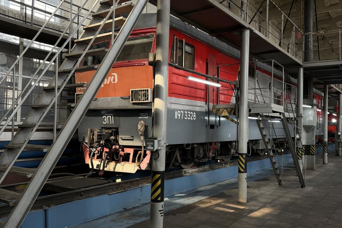 Экскурсия в Локомотивное депо Белогорск (Приамурье)