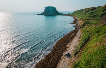 Мыс Виндис и мыс Кузнецова - джип-тур на Сахалине