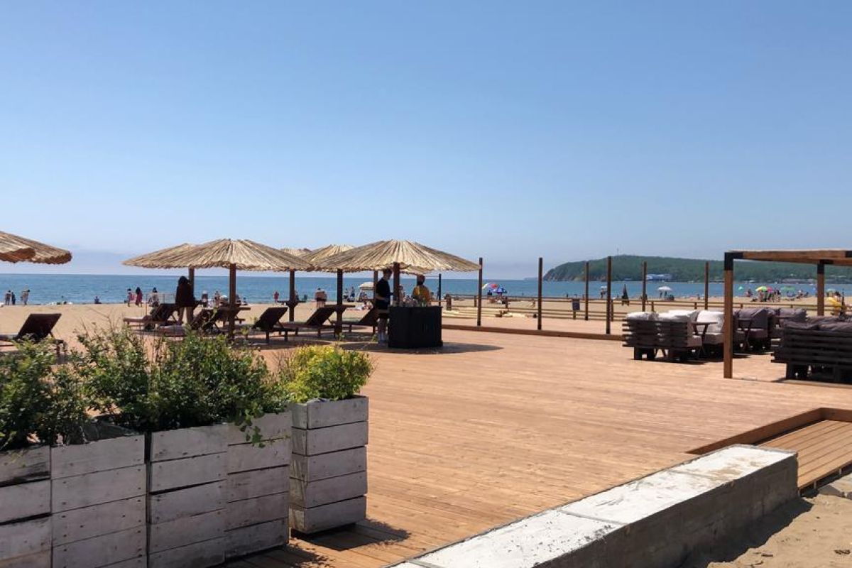 Пляжи Шамора и Стекляшка