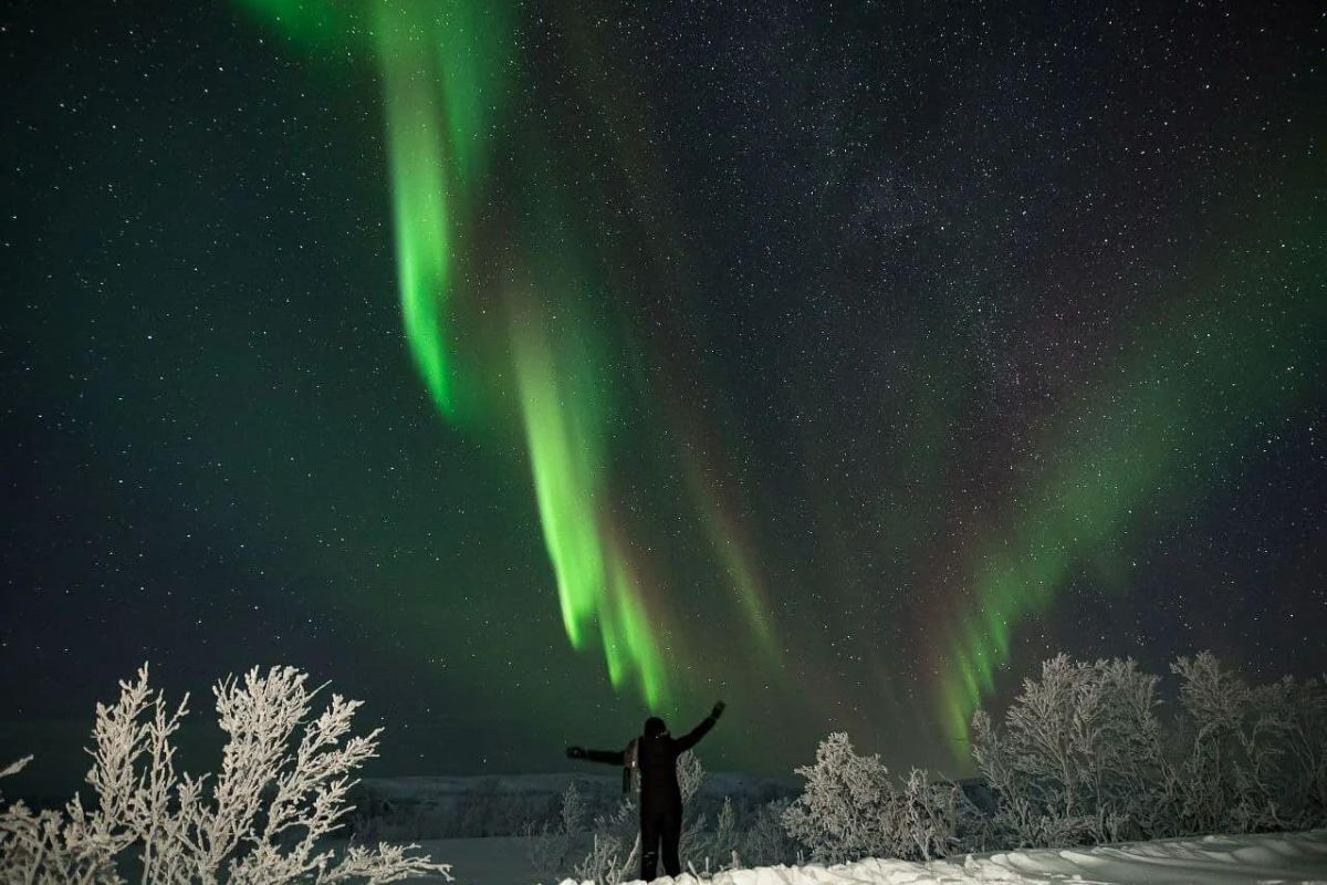 Охота на Северное сияние (зима)