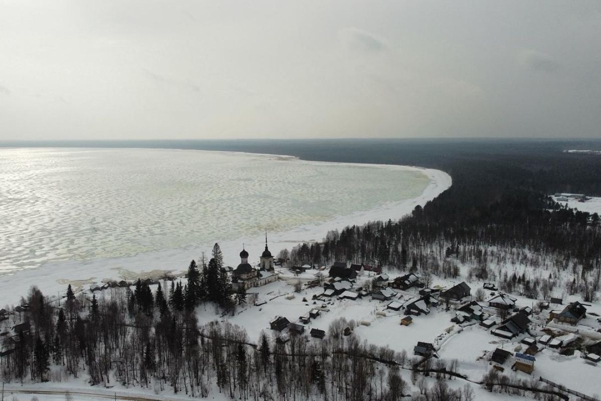 Кенозерье в апреле