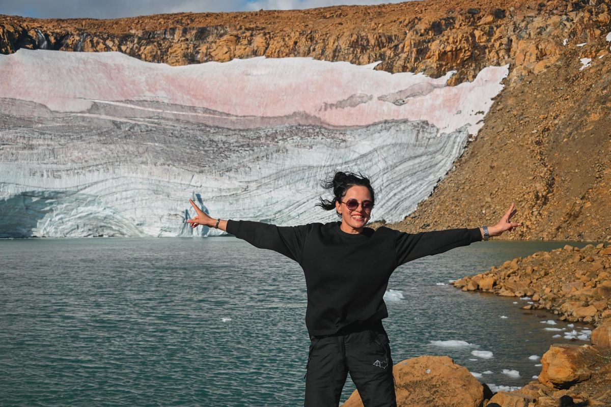 Романтический сёрфинг на леднике (Ямал)