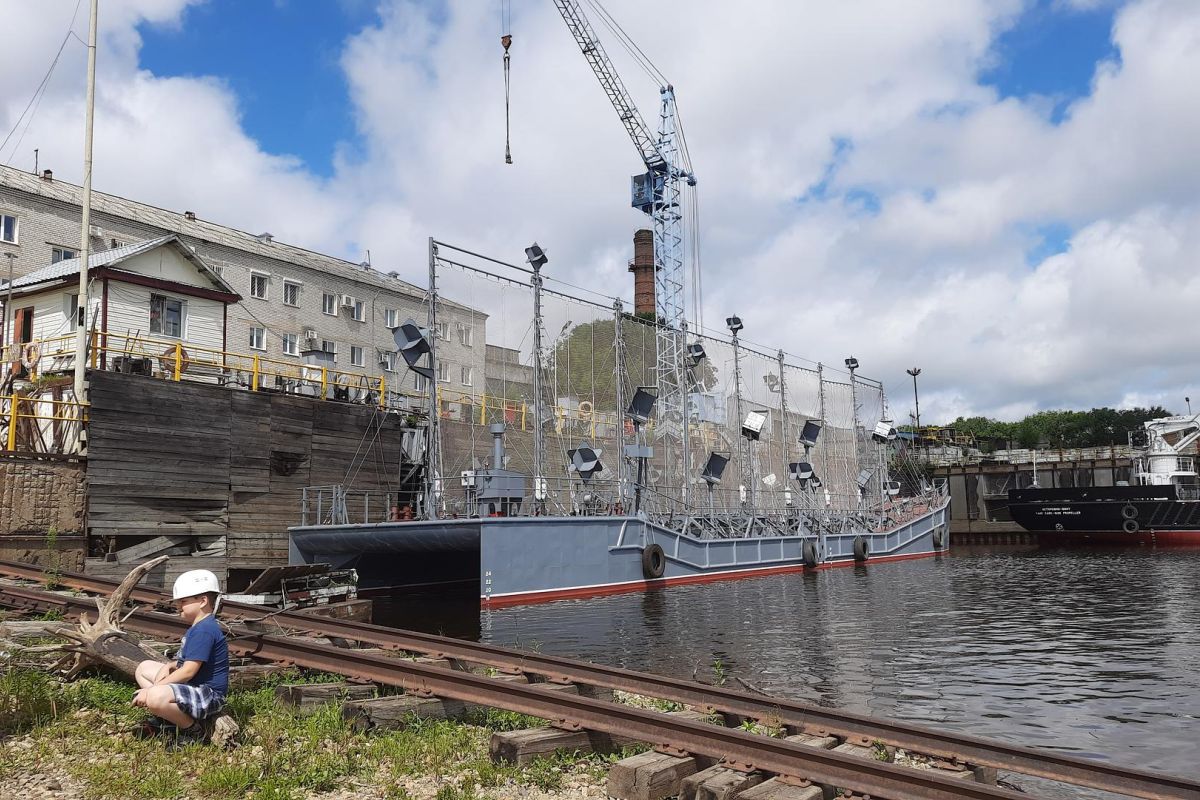 Экскурсия на Судостроительный завод в Приамурье