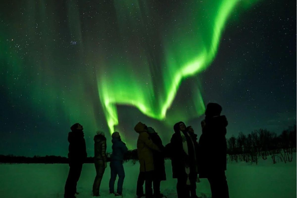 Охота на Северное сияние (зима)