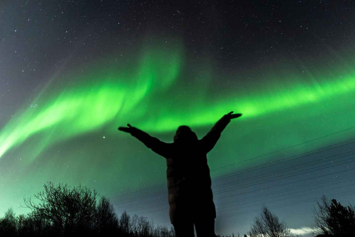 Охота на Северное сияние (зима)