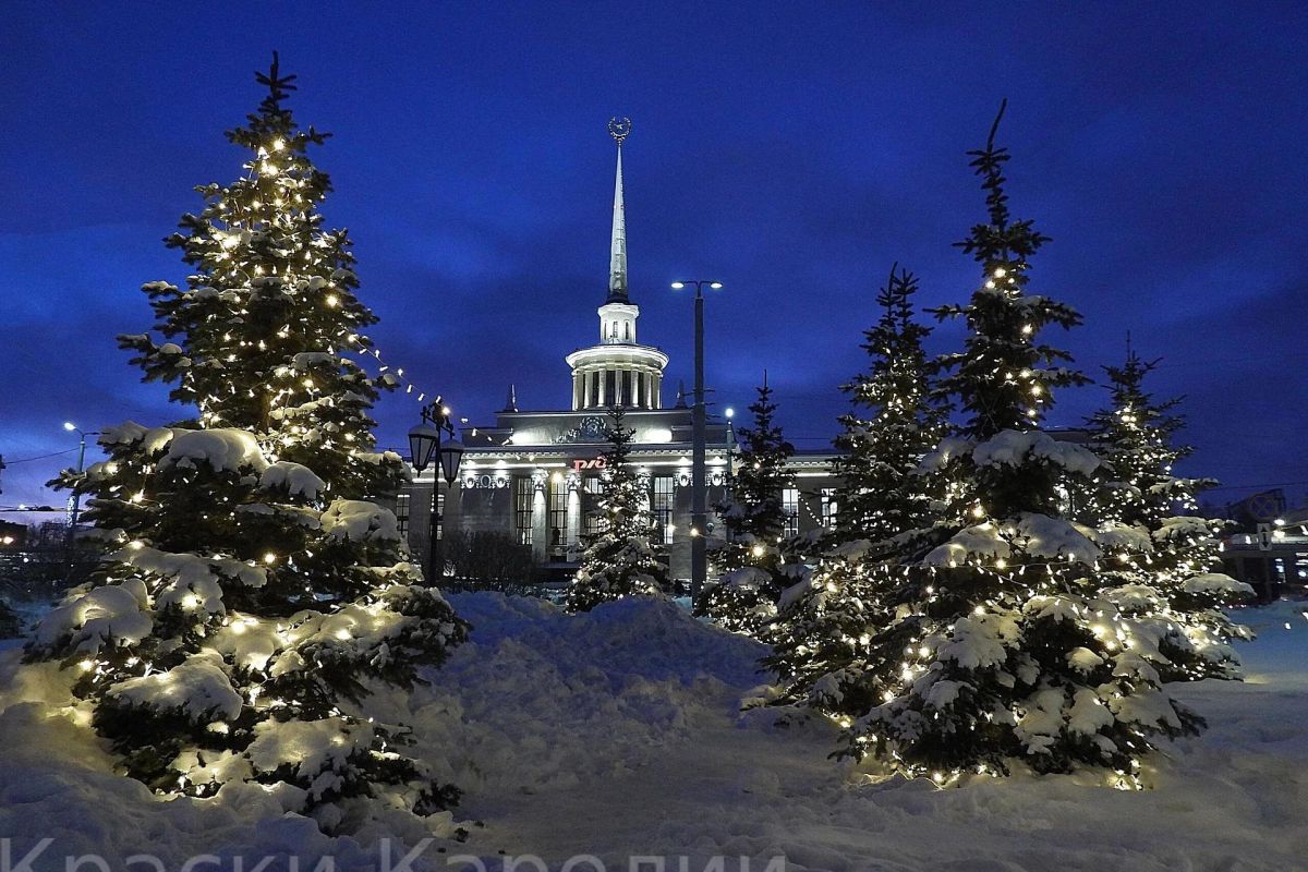 Зима в Карелии (3 новогодних дня)