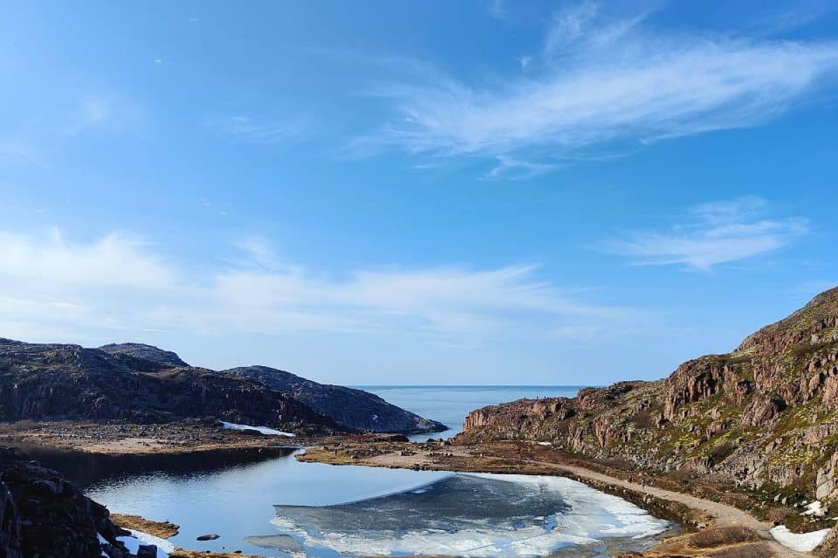 В Мурманске весна: Териберка - пешая прогулка