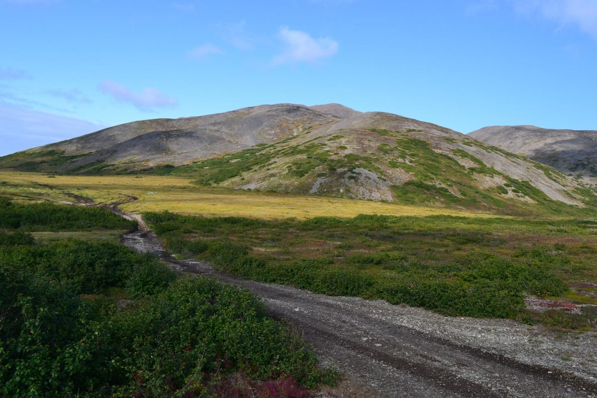 Прогулка по древнему вулкану (г. Анадырь, гора Дионисия), дневной тур