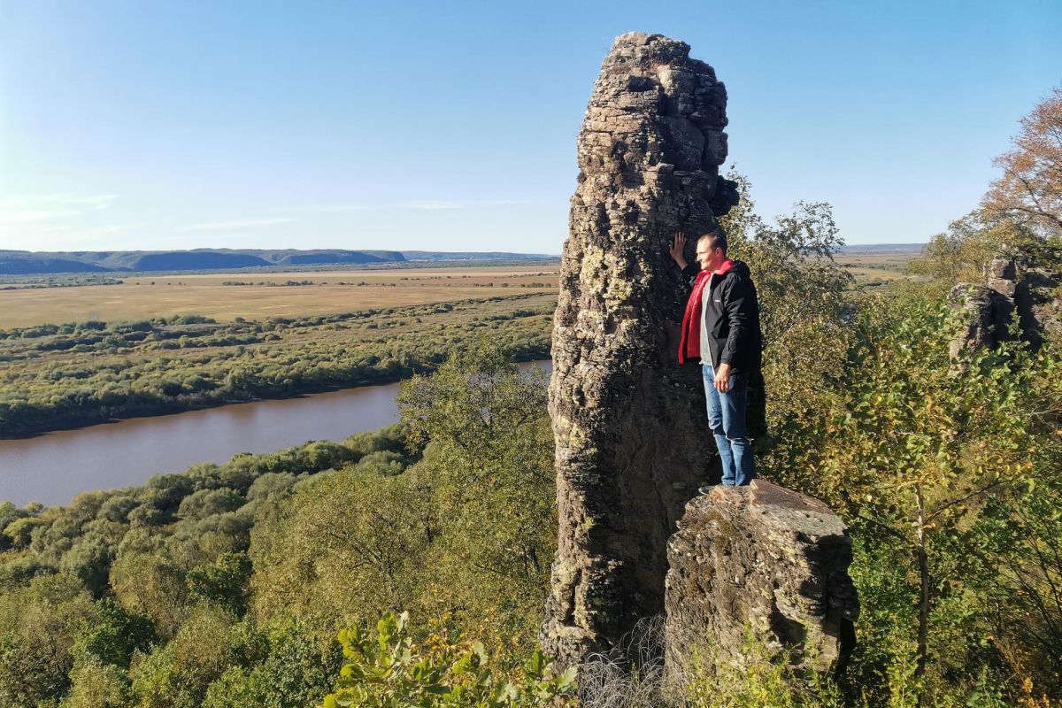 Поход выходного на Михайловские столбы (Приамурье)