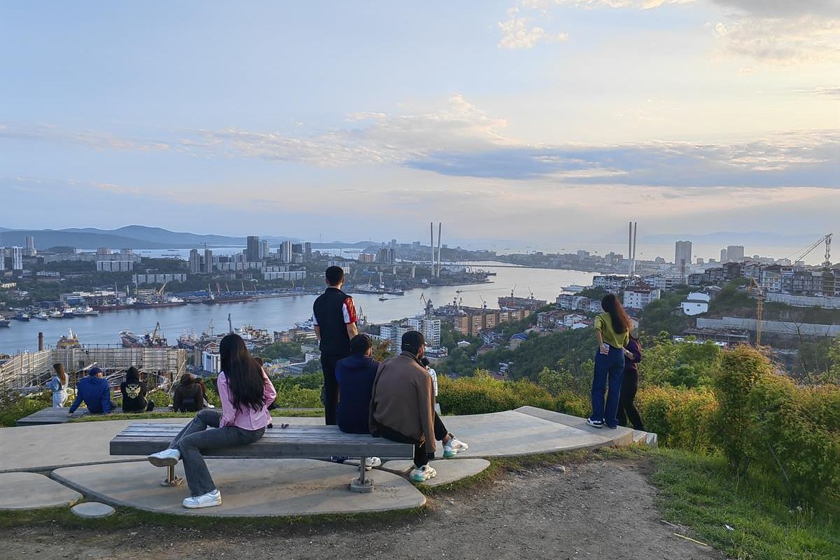 Панорамы вечернего города