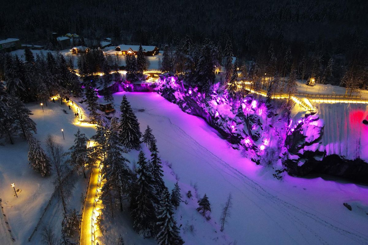 Большое путешествие по всей Карелии в Новый Год