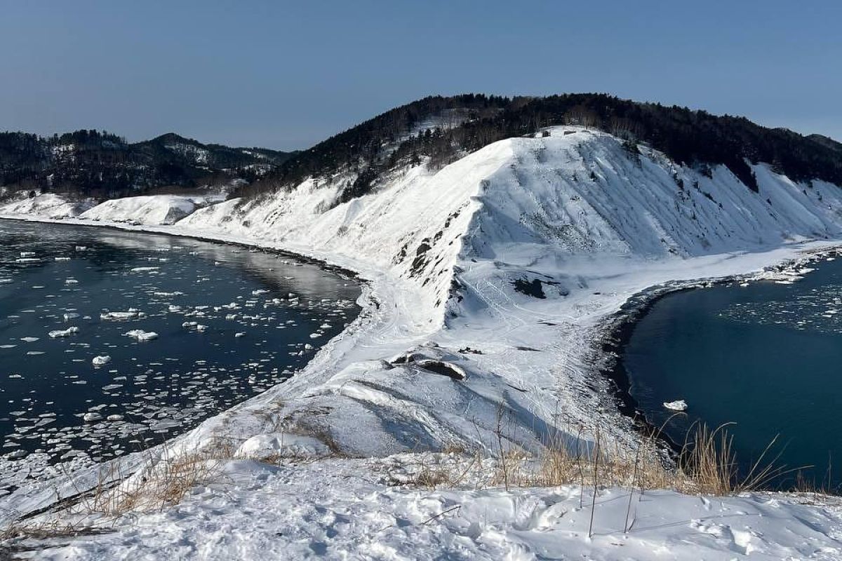 Сафари на снегоходах. Зимний Сахалин.