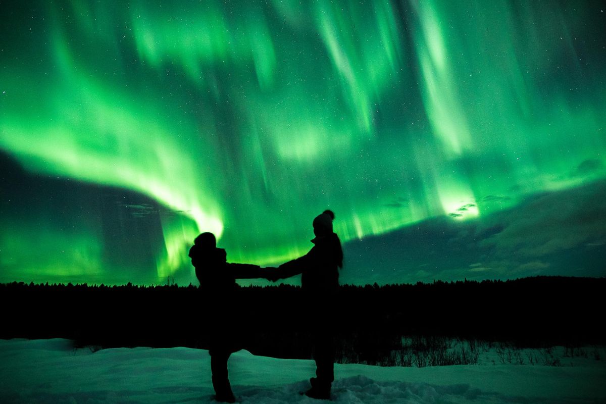 Охота на Северное сияние (зима)