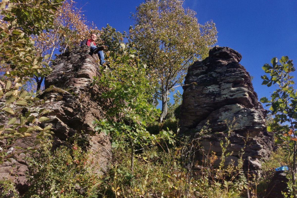 Поход выходного на Михайловские столбы (Приамурье)