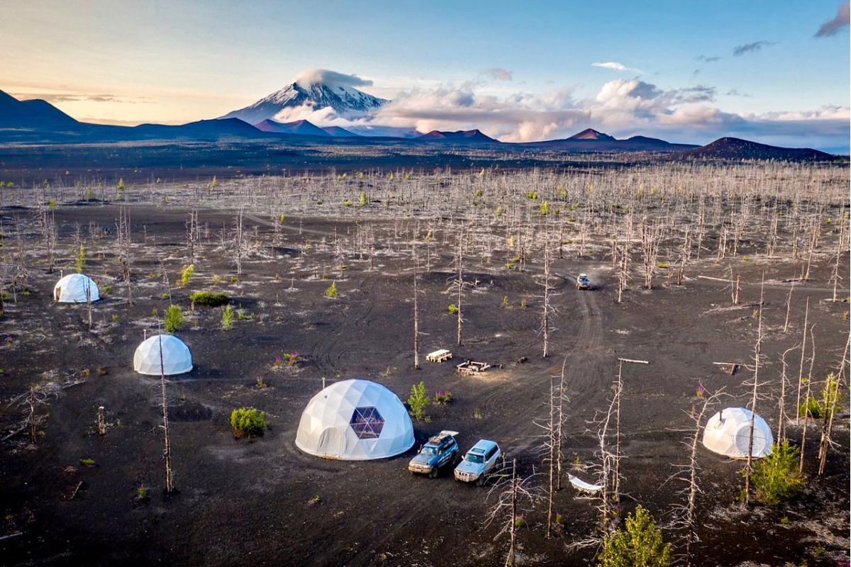Экспедиция на вулкан Толбачик (джип-тур)