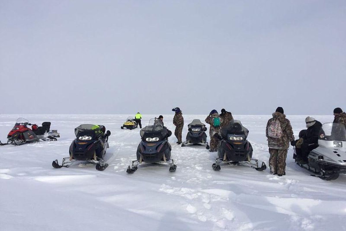 Кижские узоры. Снегоходный тур на Кижи.