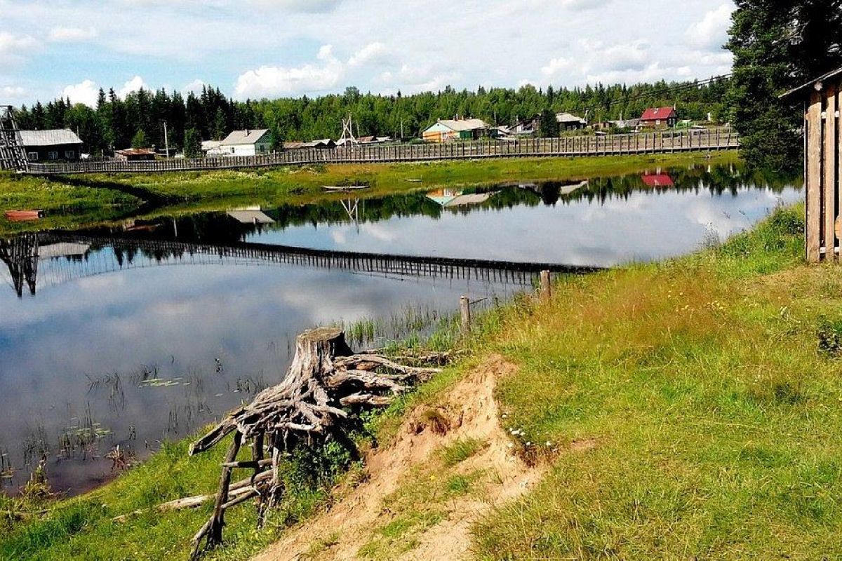 Весна в Кенозерье «Мир. Труд. Поча.»